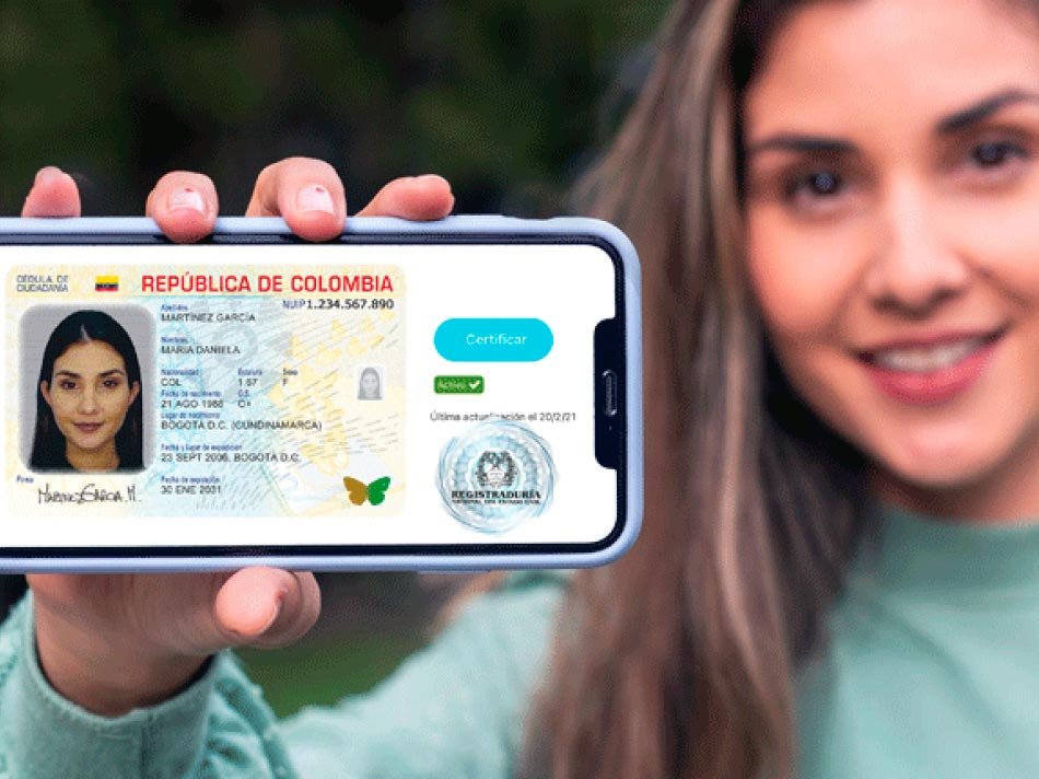 CÉDULA DIGITAL EN COLOMBIA